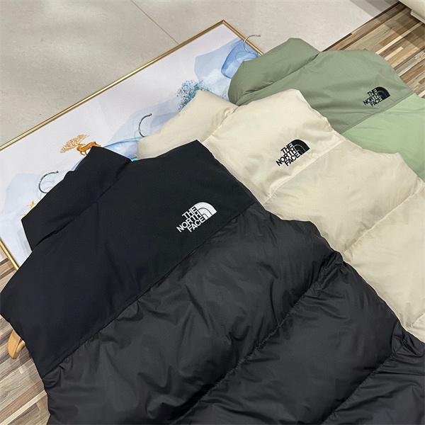 THE NORTH FACE ザノースフェイス コピー 秋冬 ブラック/グリーン/クリーム 人気必須 軽暖 ダウンベスト