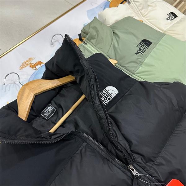 THE NORTH FACE ザノースフェイス コピー 秋冬 ブラック/グリーン/クリーム 人気必須 軽暖 ダウンベスト