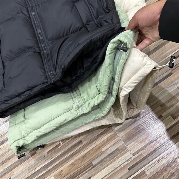 THE NORTH FACE ザノースフェイス コピー 秋冬 ブラック/グリーン/クリーム 人気必須 軽暖 ダウンベスト