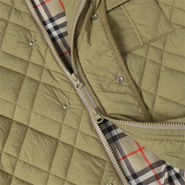 BURBERRY バーバリー コピー 秋冬 ブラック 話題上昇 シンプル上品 キルティング ジャケット