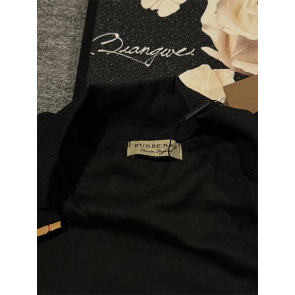 秋冬 ブラックBURBERRY バーバリー コピー  注目度高め 立体編み込み トラック ジャケット