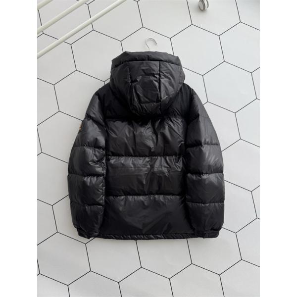 2025秋冬 ブラック 人気爆増 防寒ボリューム ダウンジャケット BURBERRY バーバリー 偽物