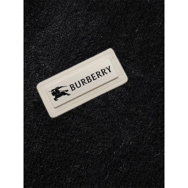  2025秋冬 ブラック BURBERRY バーバリー コピー 話題急増 すっきり上質 ニットセーター