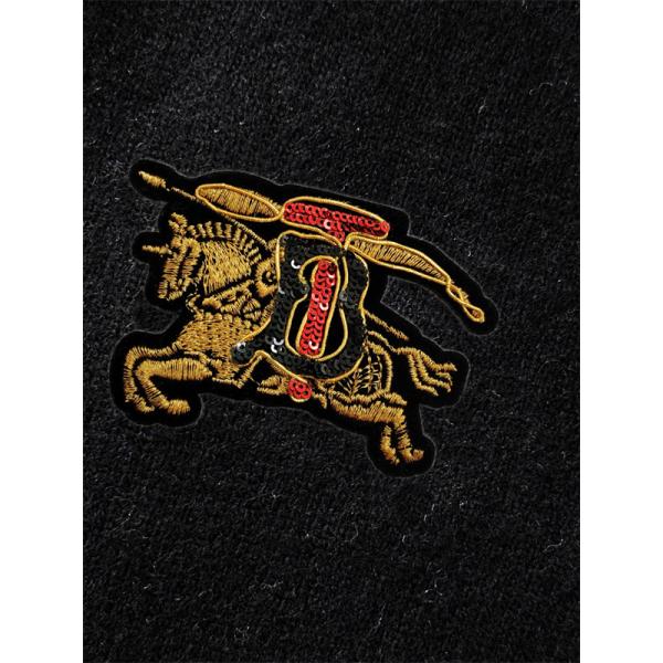 秋冬 ブラック 注目上昇 刺繍 快適な着心地 BURBERRY バーバリー スーパーコピー ニットセーター