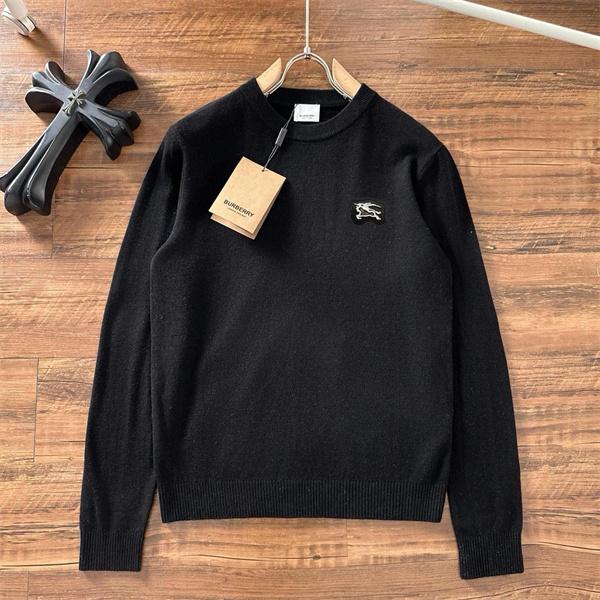  話題集中 プレミアム質感ロゴ 端整シルエット BURBERRY バーバリー 偽物 ニット セーター