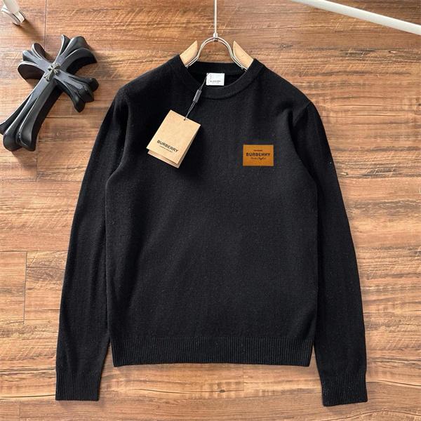BURBERRY バーバリー コピー 秋冬 ブラック 新着注目 落ち着き 大人モードニット セーター