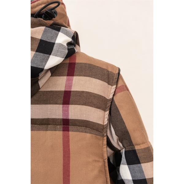 注目度抜群 チェック柄 BURBERRY バーバリー スーパーコピー 中綿ジャケット 上質