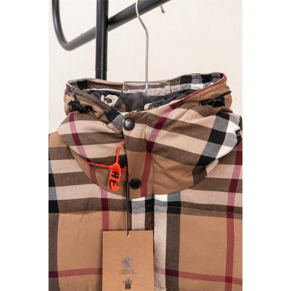 注目度抜群 チェック柄 BURBERRY バーバリー スーパーコピー 中綿ジャケット 上質