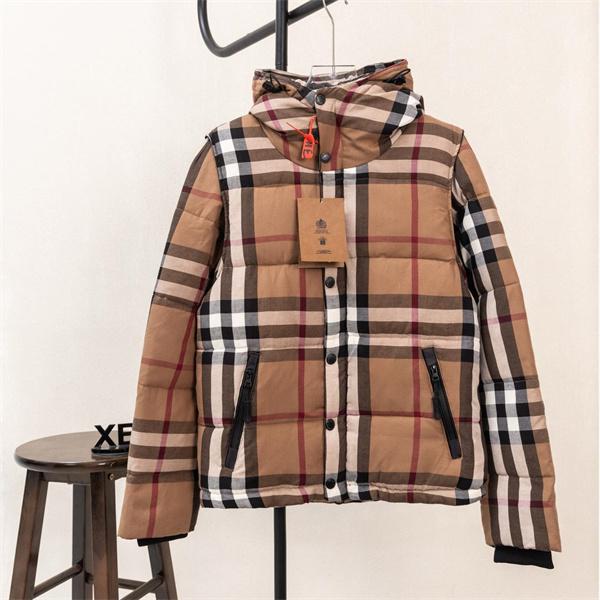 注目度抜群 チェック柄 BURBERRY バーバリー スーパーコピー 中綿ジャケット 上質