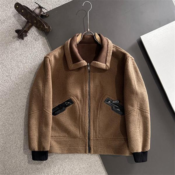 BURBERRY バーバリー コピー 本格派 ボアフリース ブルゾン ジャケット 冬用アウター 