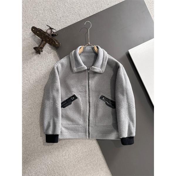 BURBERRY バーバリー コピー 本格派 ボアフリース ブルゾン ジャケット 冬用アウター 