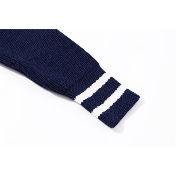 トレンド感溢れる カレッジ ニット ジップパーカー 人気 CELINE セリーヌ 偽物