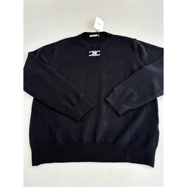  洗練された印象 CELINE セリーヌ コピー クルーネックニット  セーター 上質 エレガント