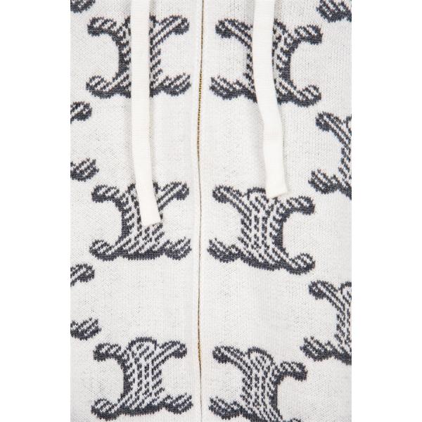 秋冬 ベージュ 新作登場 モード可憐 総柄 CELINE セリーヌ スーパーコピー パーカー