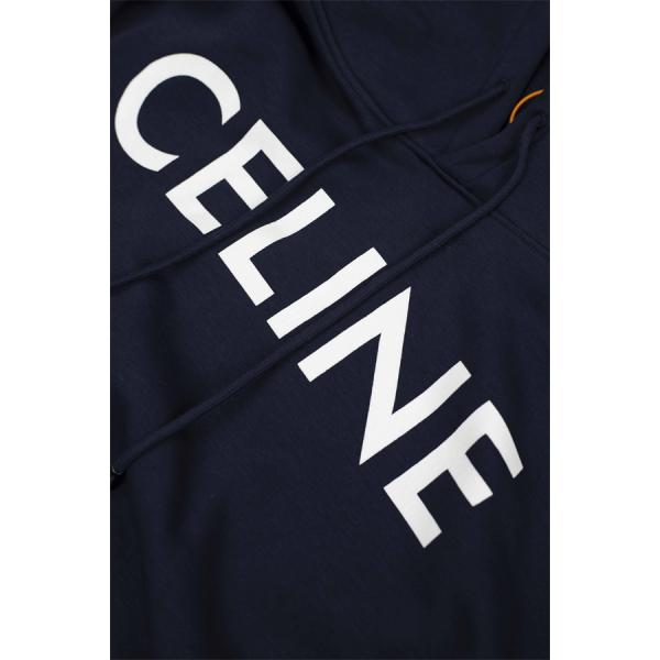 秋冬 ブラック 売れ筋 端正モード感 シック魅力 CELINE セリーヌスーパー コピー パーカー