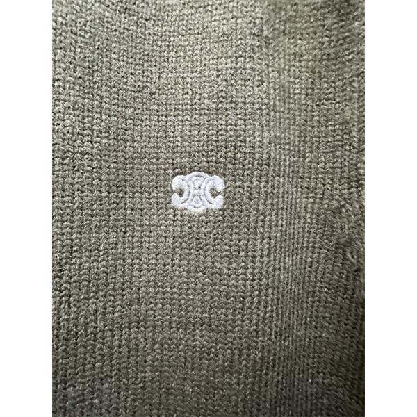 CELINE セリーヌ コピー ブラック 注目度上昇 ヴィンテージ調 大人映え ニット セーター