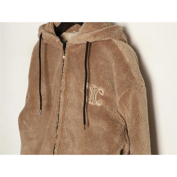 CELINE セリーヌ コピー 希少 上質ウォームタッチ 立体シルエット ジャケット