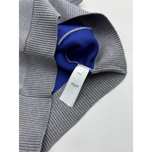 グレー 新作 トレンド 洗練 柔軟着心地 CELINE セリーヌ スーパーコピー パーカー