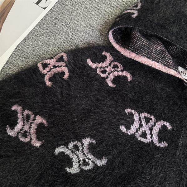 秋冬 クリーム色 注目爆上げ やわらか上質 CELINE セリーヌ コピー ニット帽