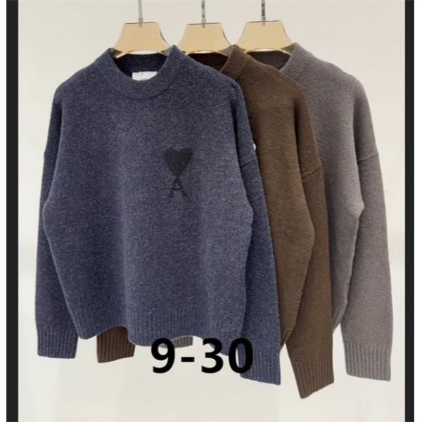 人気3色❤AMI PARIS❤アミ パリスセーターコピー2025-2026トレンドレディースファッション秋冬
