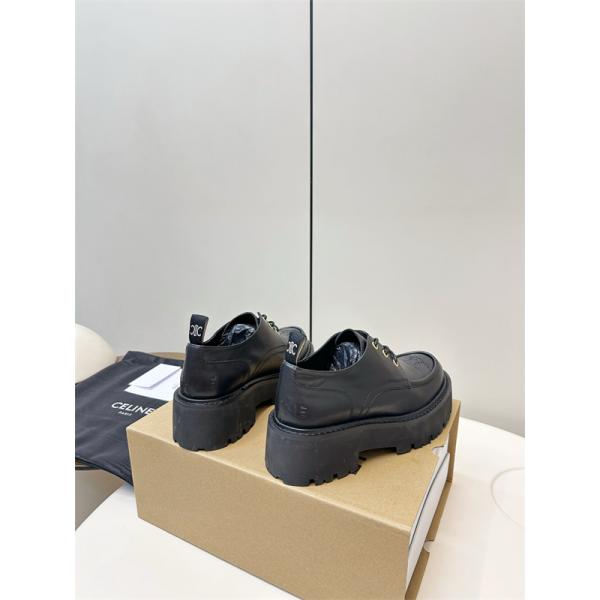 Celine 2025ss秋冬新品セリーフ厚底ローファー コピーレディース秋冬トレンドファッション美品