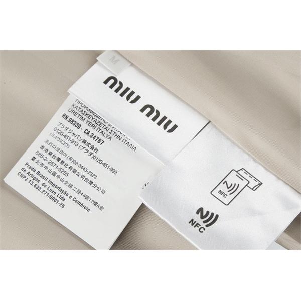 MIUMIU ミュウミュウ コピー 2025年秋冬 ヘリンボーン素材 きれいめミリタリー 大人 ジャケット