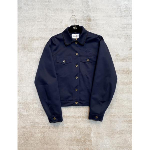 2025年秋冬 クラシックワーク 上品 カジュアル ジャケット MIUMIU ミュウミュウ 偽物