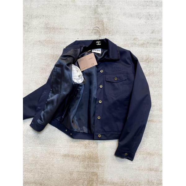 2025年秋冬 クラシックワーク 上品 カジュアル ジャケット MIUMIU ミュウミュウ 偽物