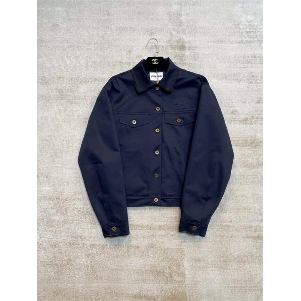 2025年秋冬 クラシックワーク 上品 カジュアル ジャケット MIUMIU ミュウミュウ 偽物