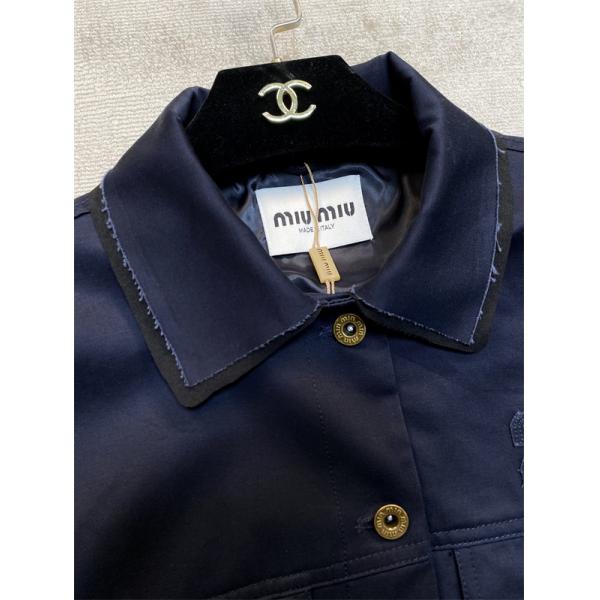 2025年秋冬 クラシックワーク 上品 カジュアル ジャケット MIUMIU ミュウミュウ 偽物