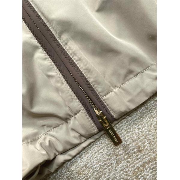 2025年秋冬 新作 上質ナイロン 防風フード付き MIUMIU ミュウミュウ コピー ジャケット