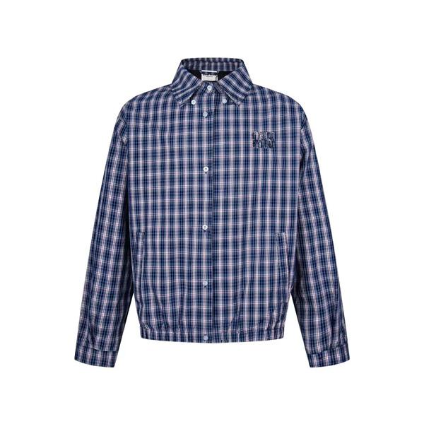 2025年秋冬 注目新作 チェック柄 シャツ ジャケット MIUMIU ミュウミュウ スーパーコピー