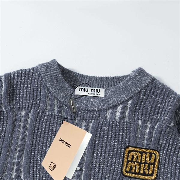 2025年秋冬 人気 上質素材 保温 MIUMIU ミュウミュウ スーパーコピー ニットセーター