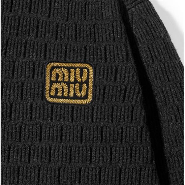 人気 上質素材 保温ニット 着心地抜群 秋冬コーデ MIUMIU ミュウミュウ コピー