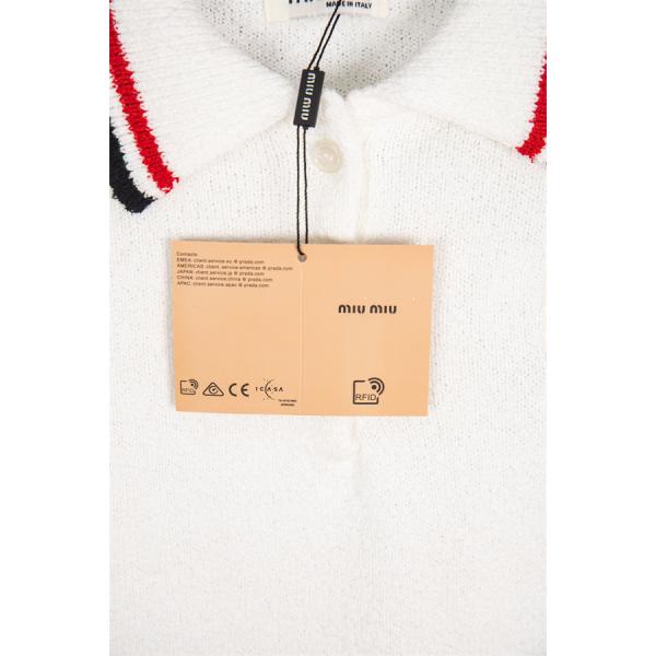MIUMIU ミュウミュウ コピー 2025年秋冬 定番 上品 ポロニット 肌触り良好