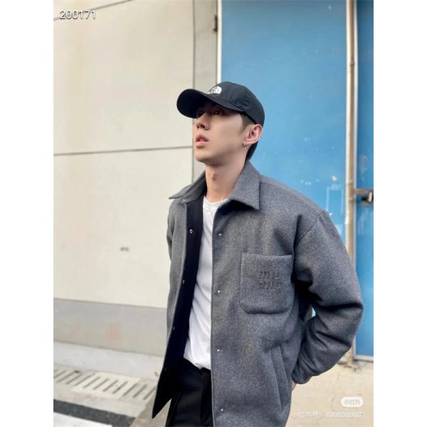 売れ筋 大人カジュアル ジャケット 保温仕様 MIUMIU ミュウミュウ スーパーコピー