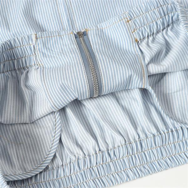 MIUMIU ミュウミュウ コピー 大人カジュアル 洗練 ライトブルー ジップ ジャケット おすすめ