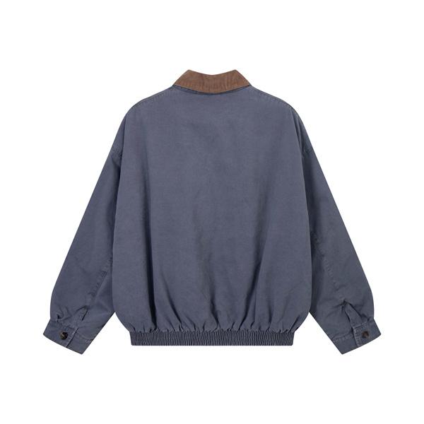 2025秋冬 上品 配色デザイン ネイビー カラー MIUMIU ミュウミュウ 偽物 ジャケット 人気