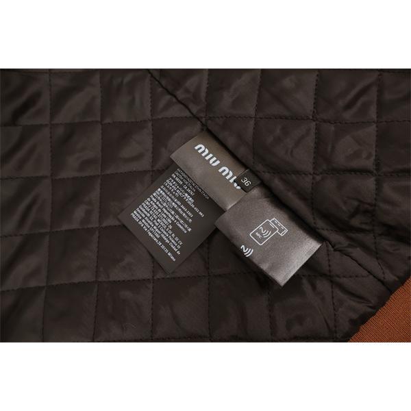 大人ヴィンテージ 温もり ブラウン ムートン MIUMIU ミュウミュウ コピー ジャケット イチオシ