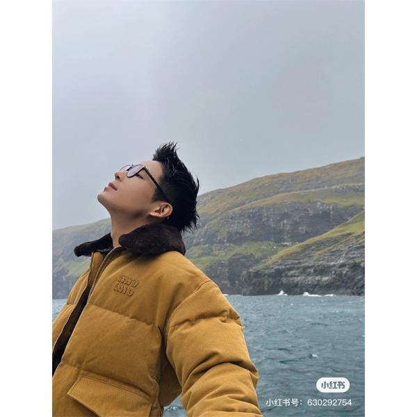 MIUMIU ミュウミュウ コピー 2025秋冬 カジュアル 防寒仕様 キャメル ダウンジャケット 注目