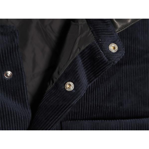 落ち着き感 起毛素材 ネイビー コーデュロイ MIUMIU ミュウミュウ コピー ジャケット 定番