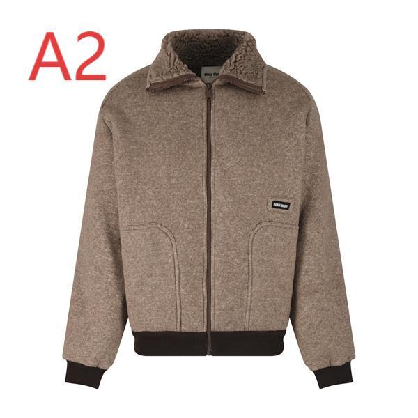 MIUMIU ミュウミュウ 偽物 2025秋冬 ナチュラル 保温性 ベージュ ジャケット おすすめ