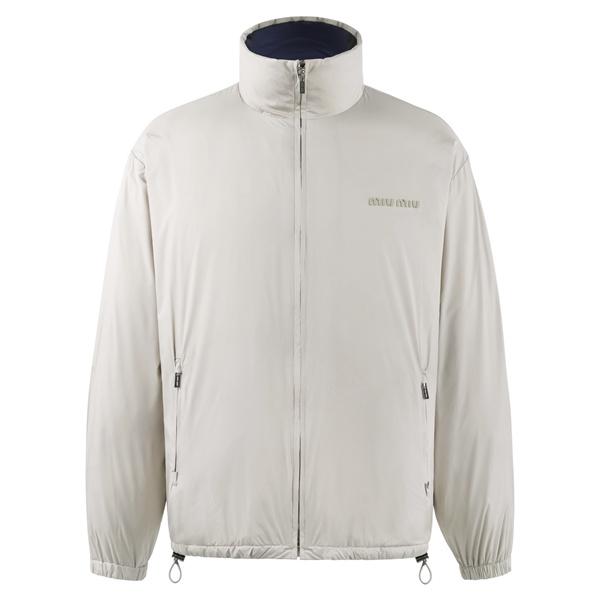  2025秋冬 シンプル アイボリー スタンド MIUMIU ミュウミュウ スーパーコピー ジャケット 人気