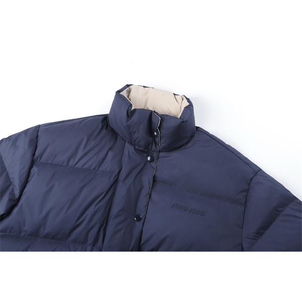  2025秋冬 シンプル アイボリー スタンド MIUMIU ミュウミュウ スーパーコピー ジャケット 人気