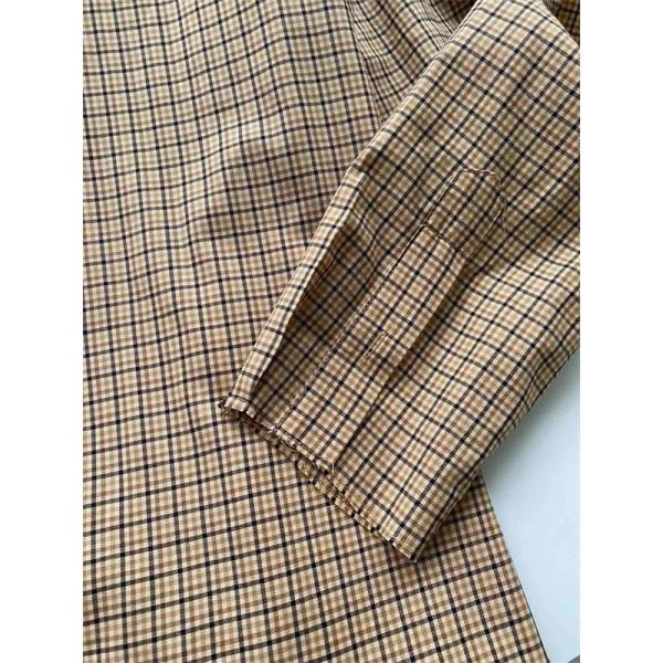 MIUMIU ミュウミュウ コピー 2025秋冬 クラシック 上品チェック ベージュ シャツ 定番