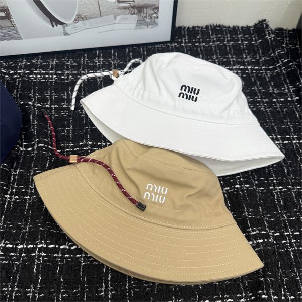 2025秋冬 軽やかコーデ ロゴデザイン MIUMIU ミュウミュウ コピー バケットハット