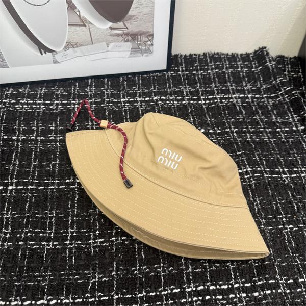 2025秋冬 軽やかコーデ ロゴデザイン MIUMIU ミュウミュウ コピー バケットハット