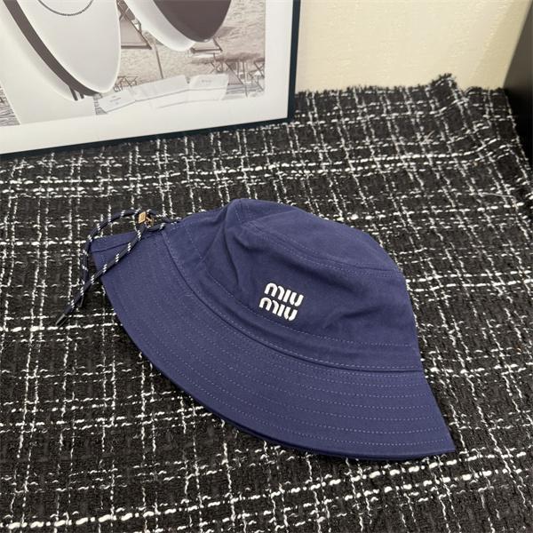 2025秋冬 軽やかコーデ ロゴデザイン MIUMIU ミュウミュウ コピー バケットハット