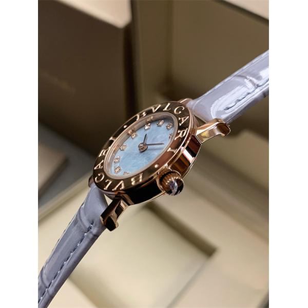 BVLGARI ブルガリ コピー クォーツムーブメント 防水 26mm レディース向け ダイヤモンドインデックス