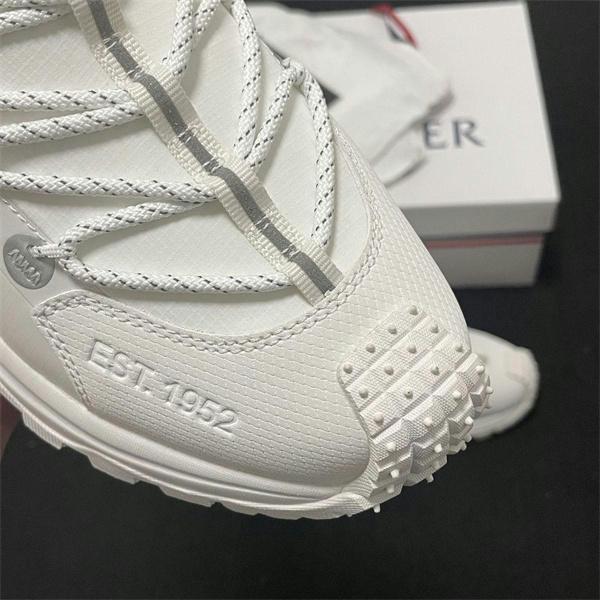 MONCLER メンズ／レディース ロゴ トレイルスニーカー 厚底 グリップソール 軽量 クッション性 アウトドア＆タウンユース対応